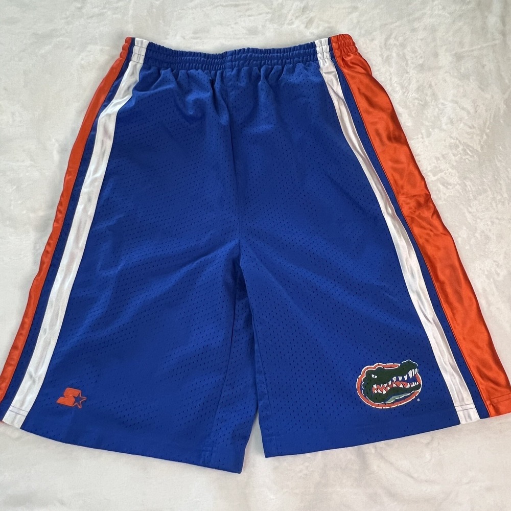 Starter Florida Gators Shorts Mens Large Basketball Mesh Baggy Long Vintage 90s